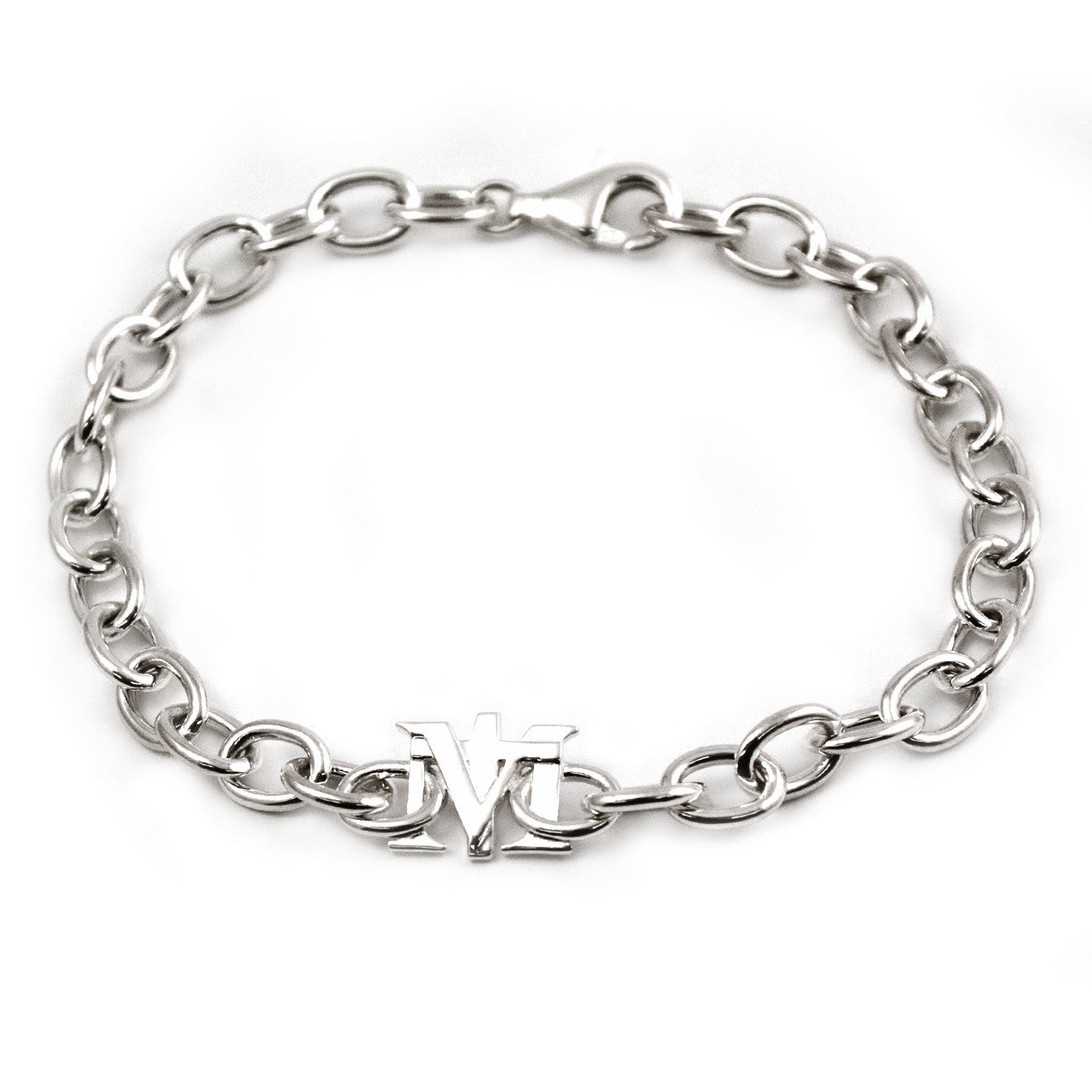 Sterling Silver True Devotion Consecration Bracelet - 8"