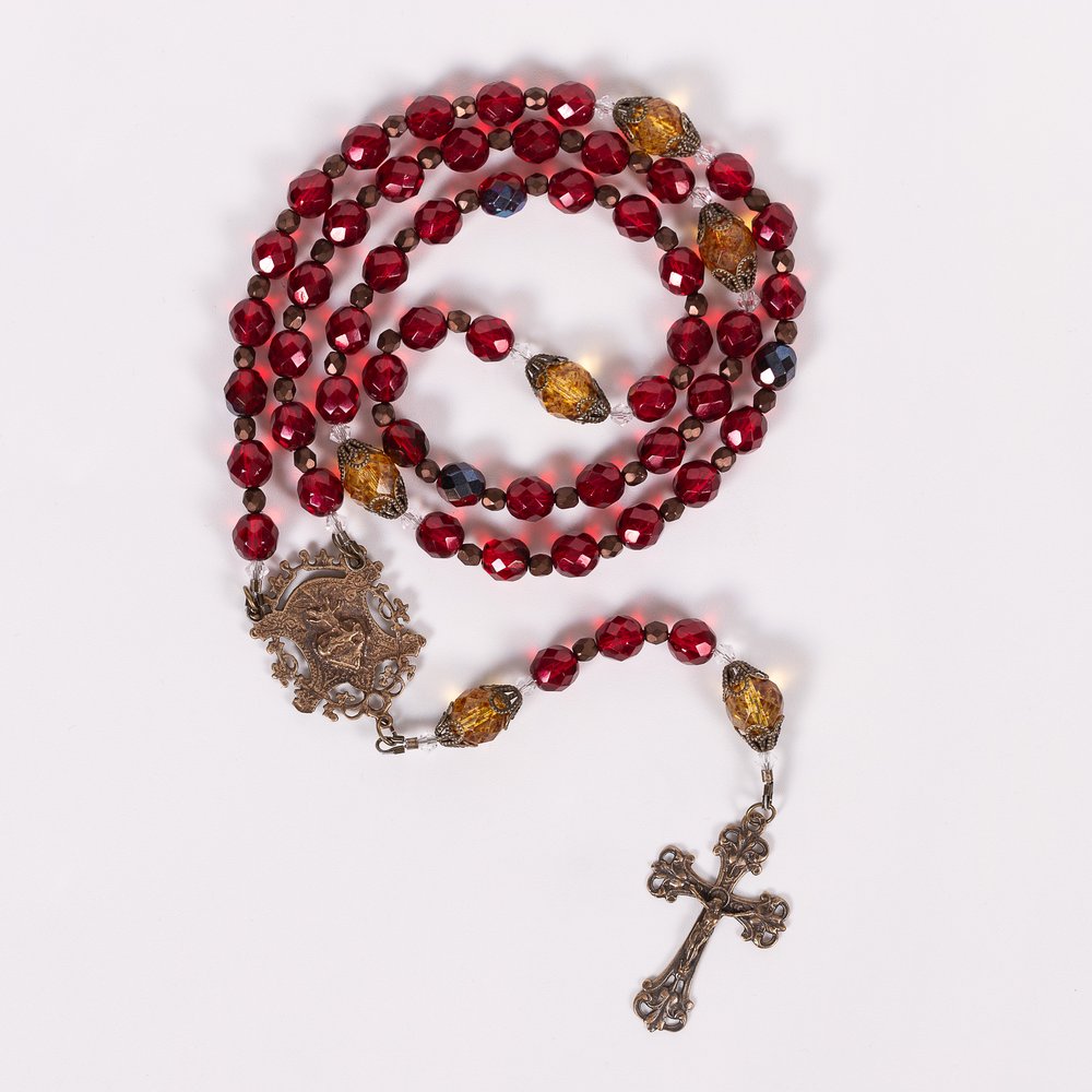 Sacred Heart of Jesus Crystal Rosary of the Year 2027