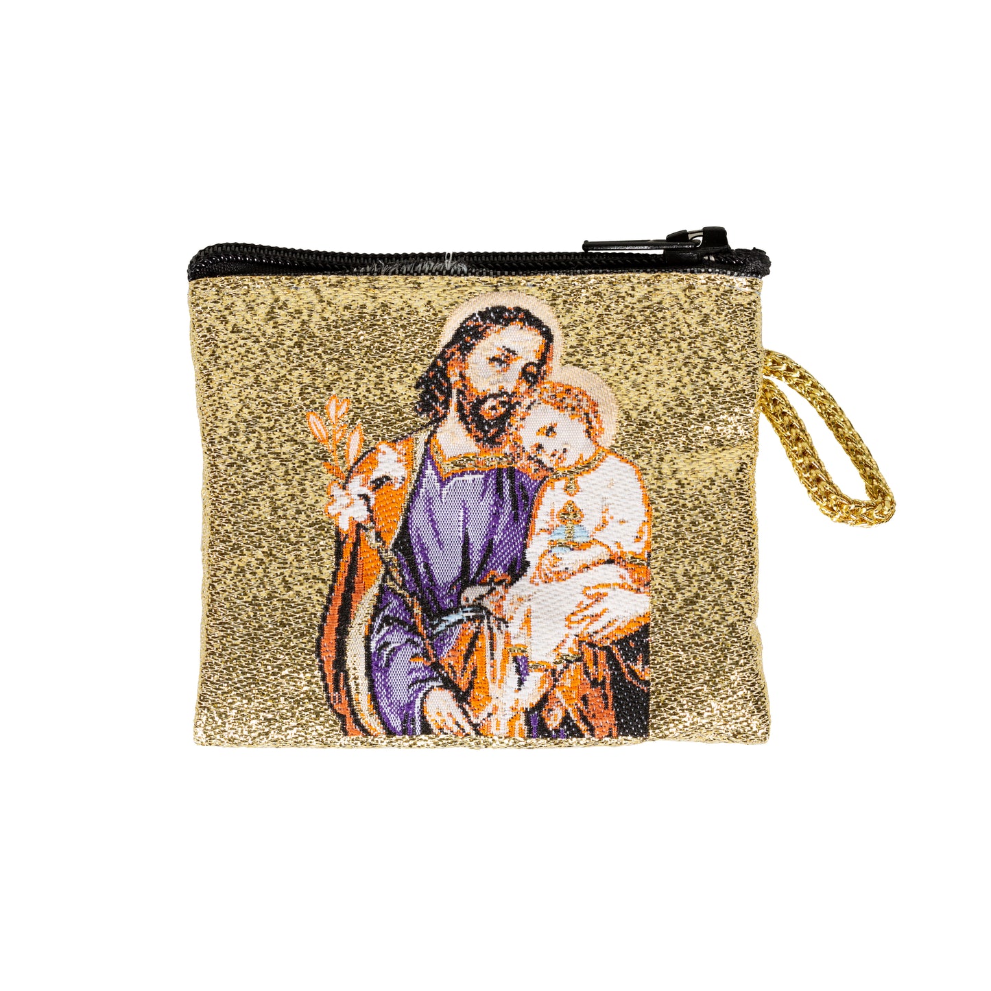 St. Joseph Tapestry Rosary Holder
