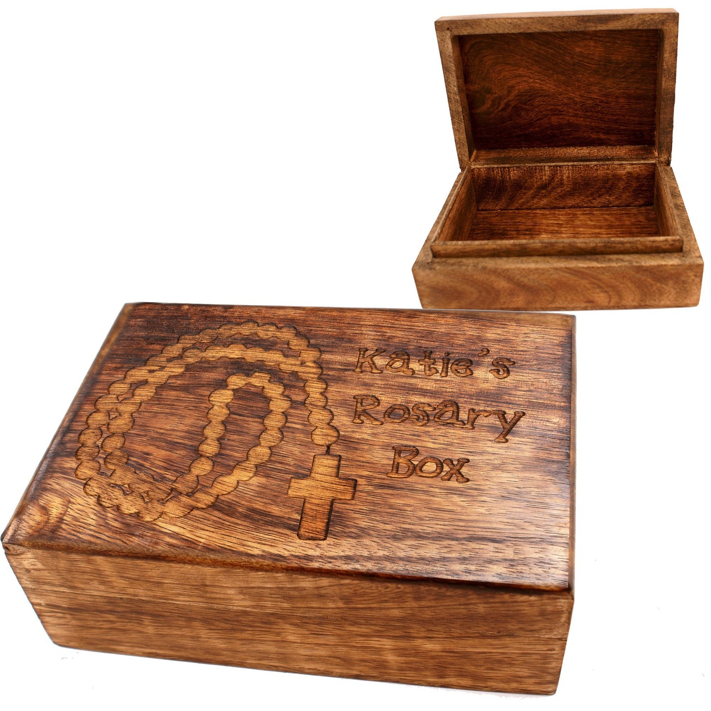 Personalized Kiddie Rosary Box