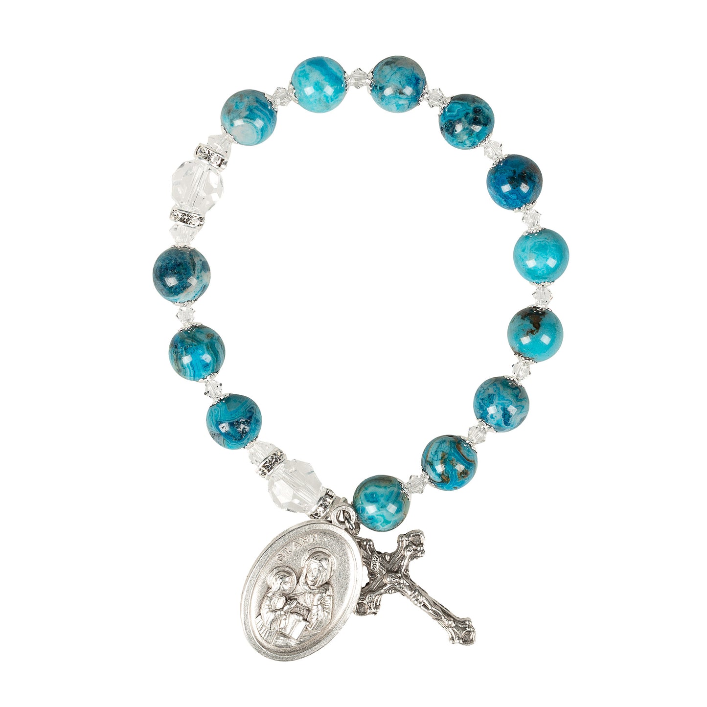 St. Anne Mother's Rosary Bracelet