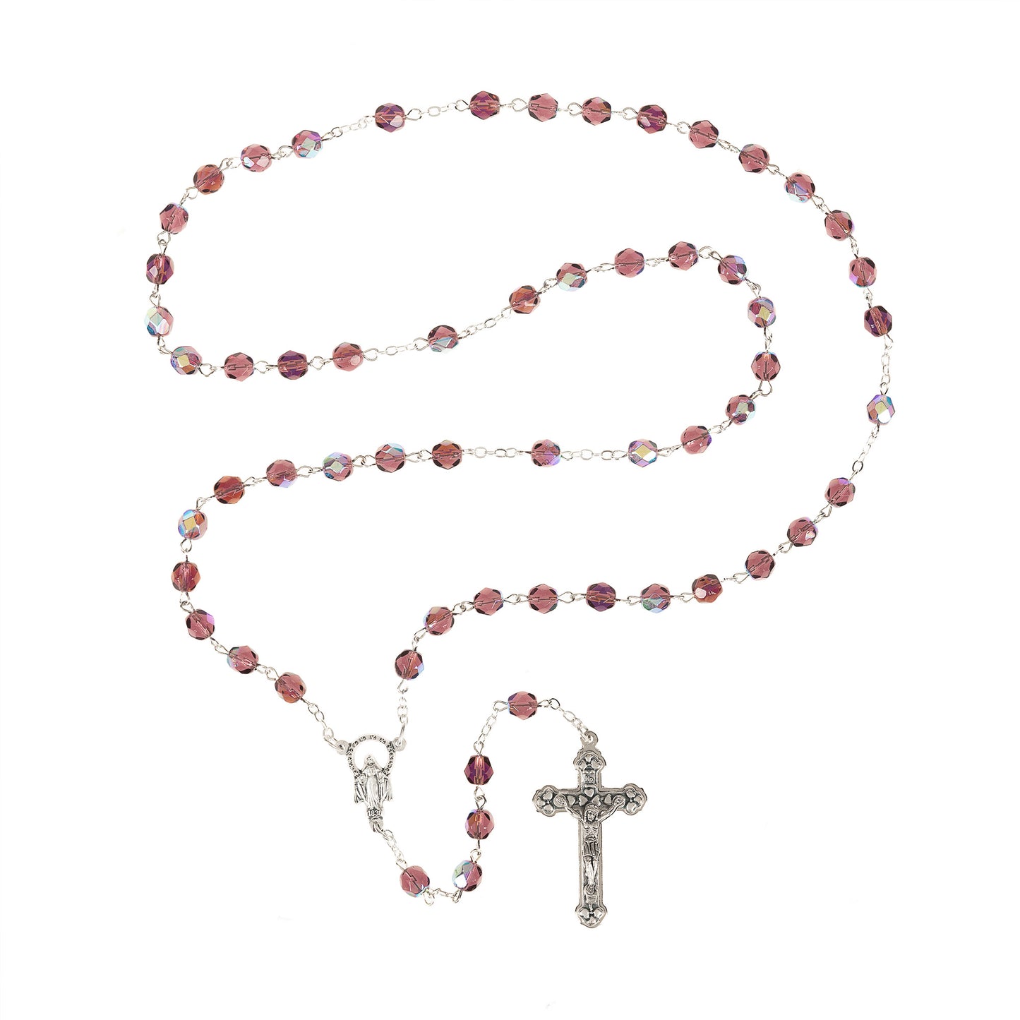 Birthstone Rosary - February