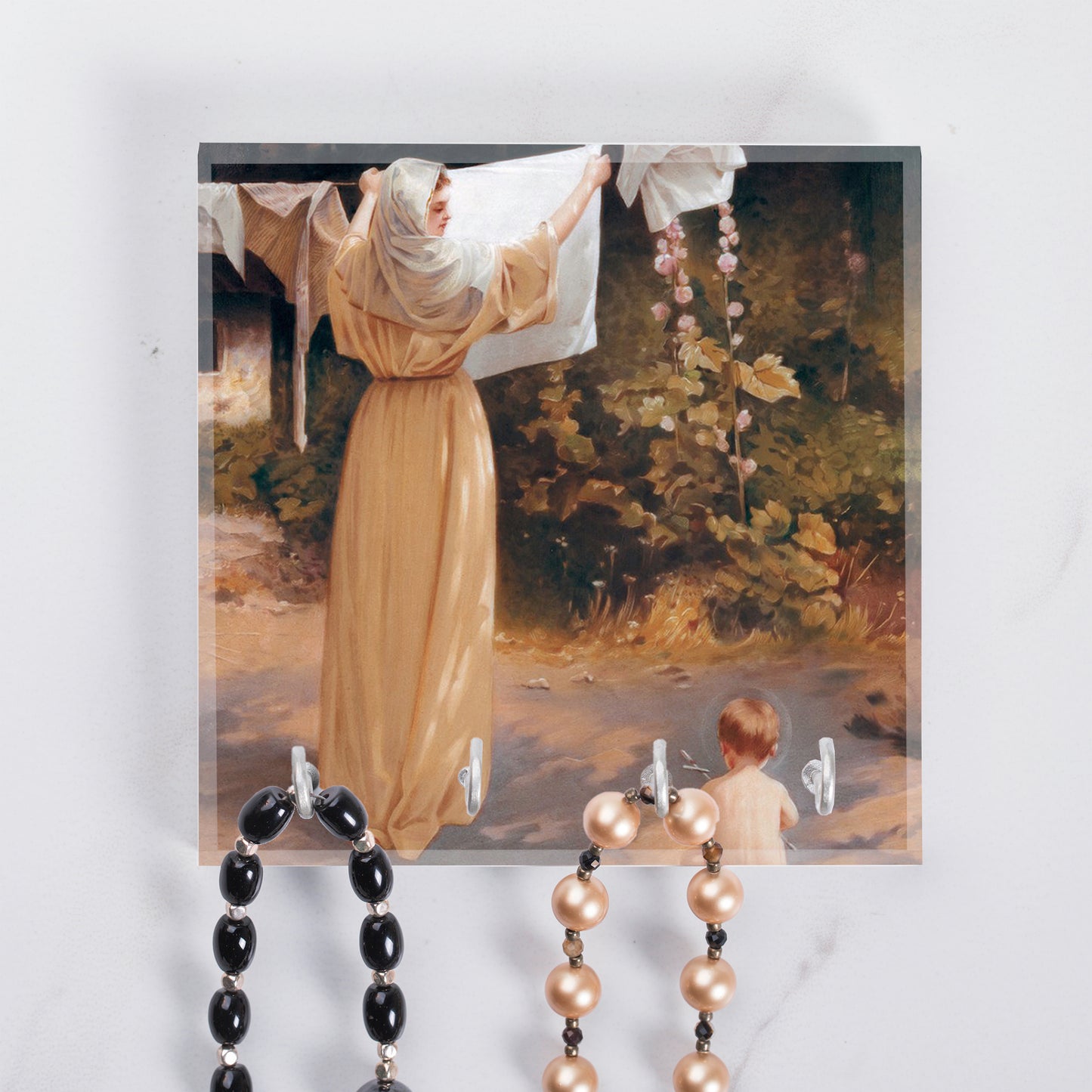 The Polish Madonna Rosary Rack