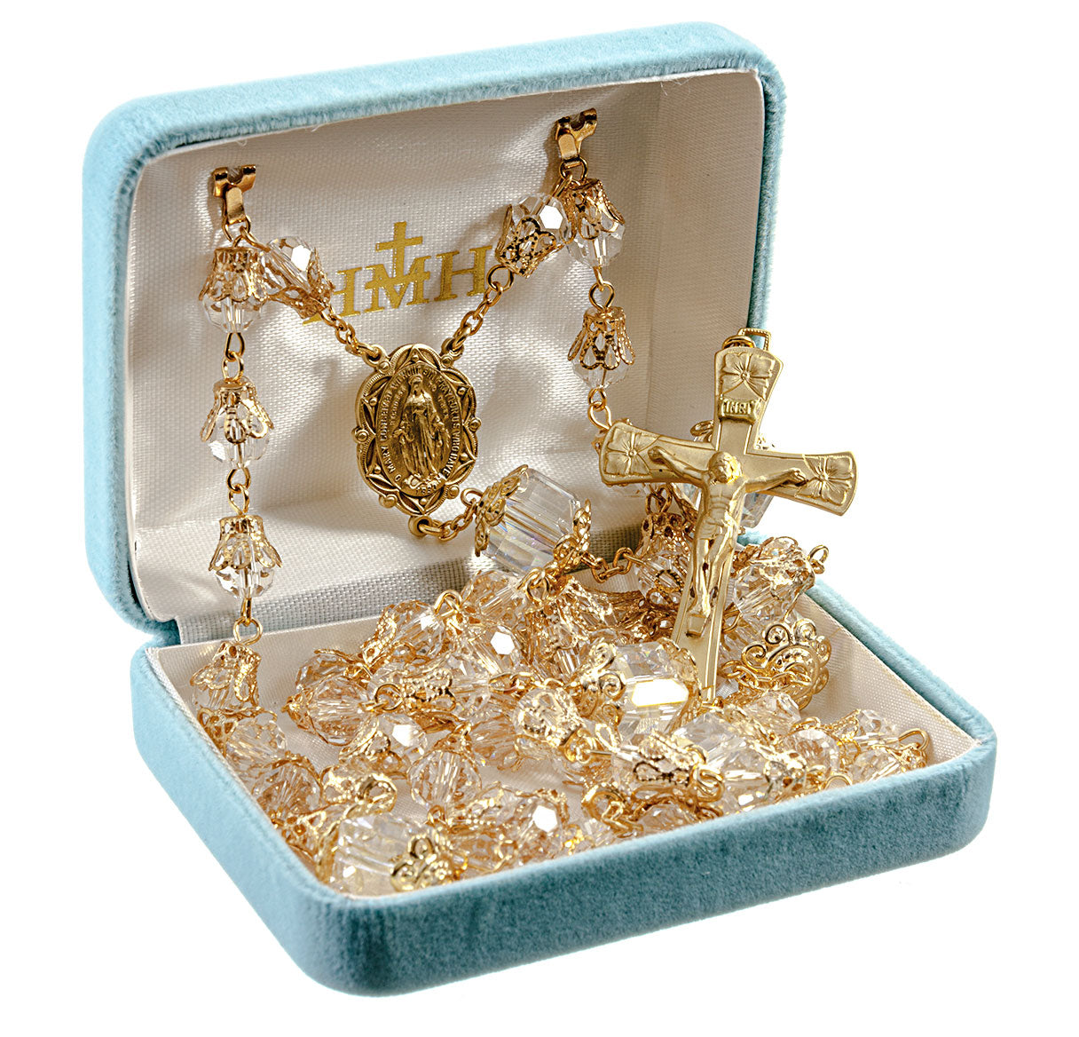 Purity of Mary Crystal Rosary