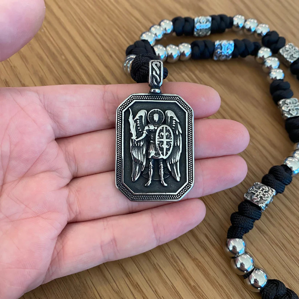 Deluxe Stainless Steel St. Michael Paracord Chaplet