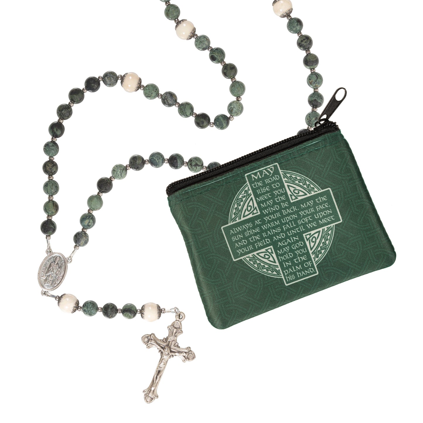 St Patrick & St Bridget Rosary Set