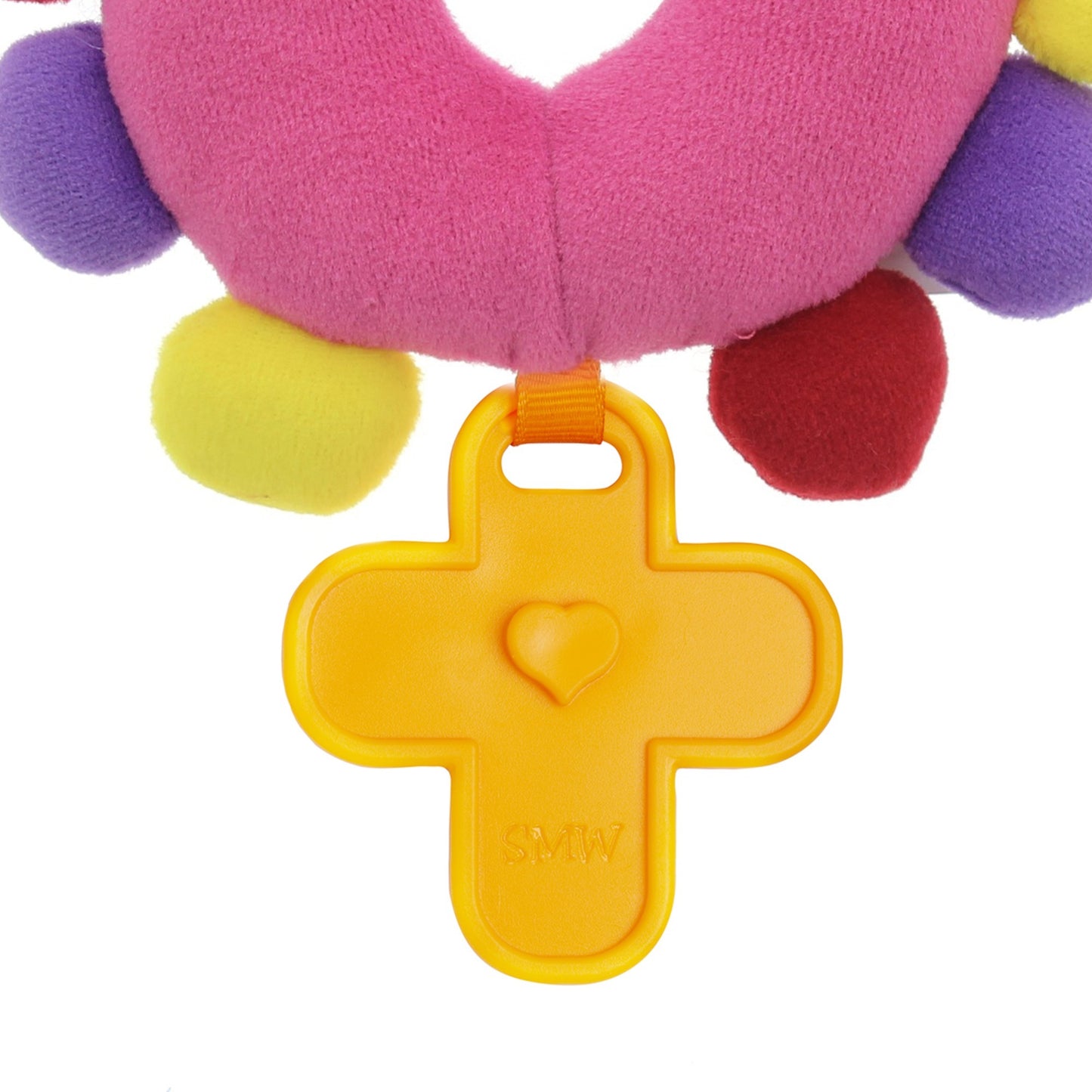 Pink My First Rosary Plush Toy