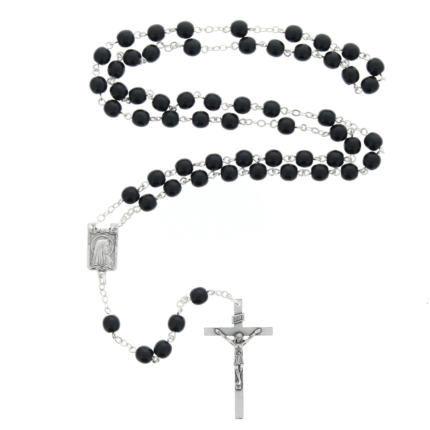 Confirmation Rosary Box Set - Black Rosary