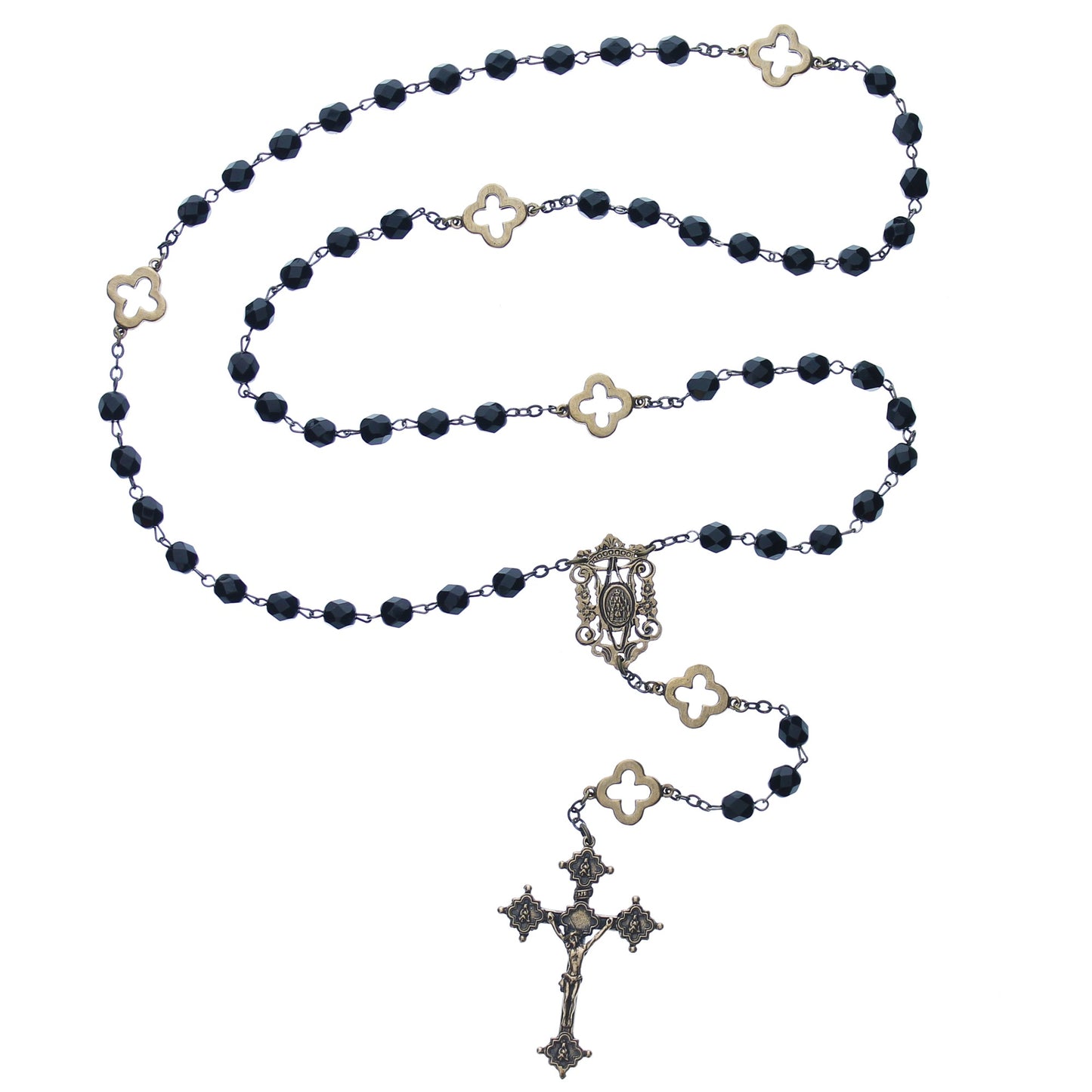 Ave Maria Bronze Rosary