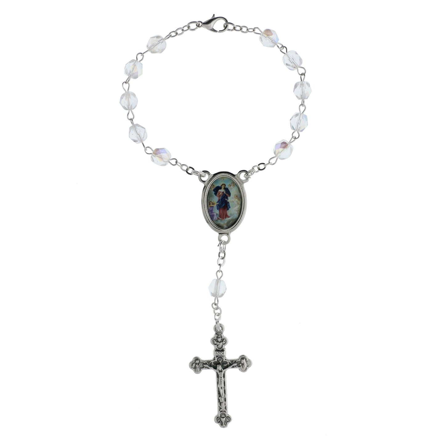 Mary Untier of Knots Auto Rosary