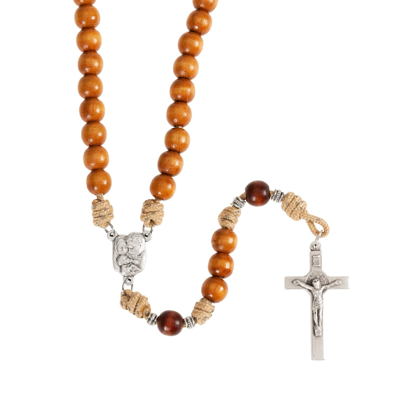 Wood & Paracord Family Rosary