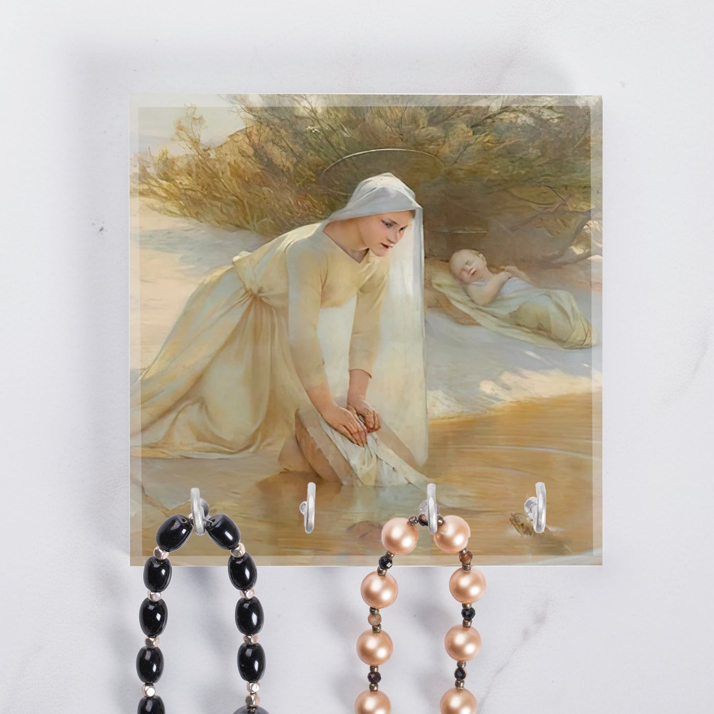 Our Lady of the Waters Rosary Rack