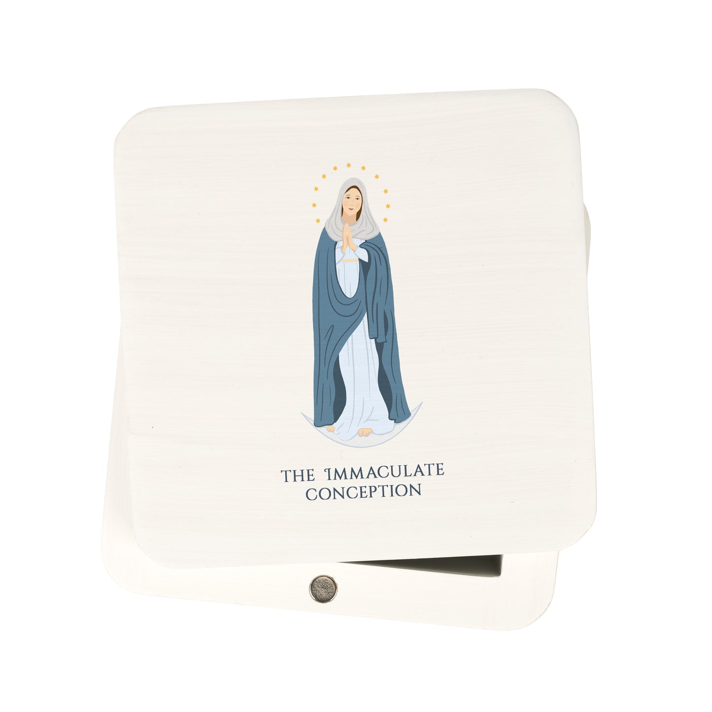 Immaculate Conception White Magnetic box