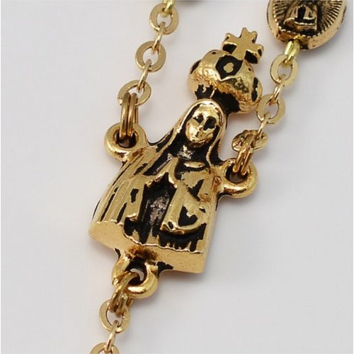 Fatima Gold Plated Rosary