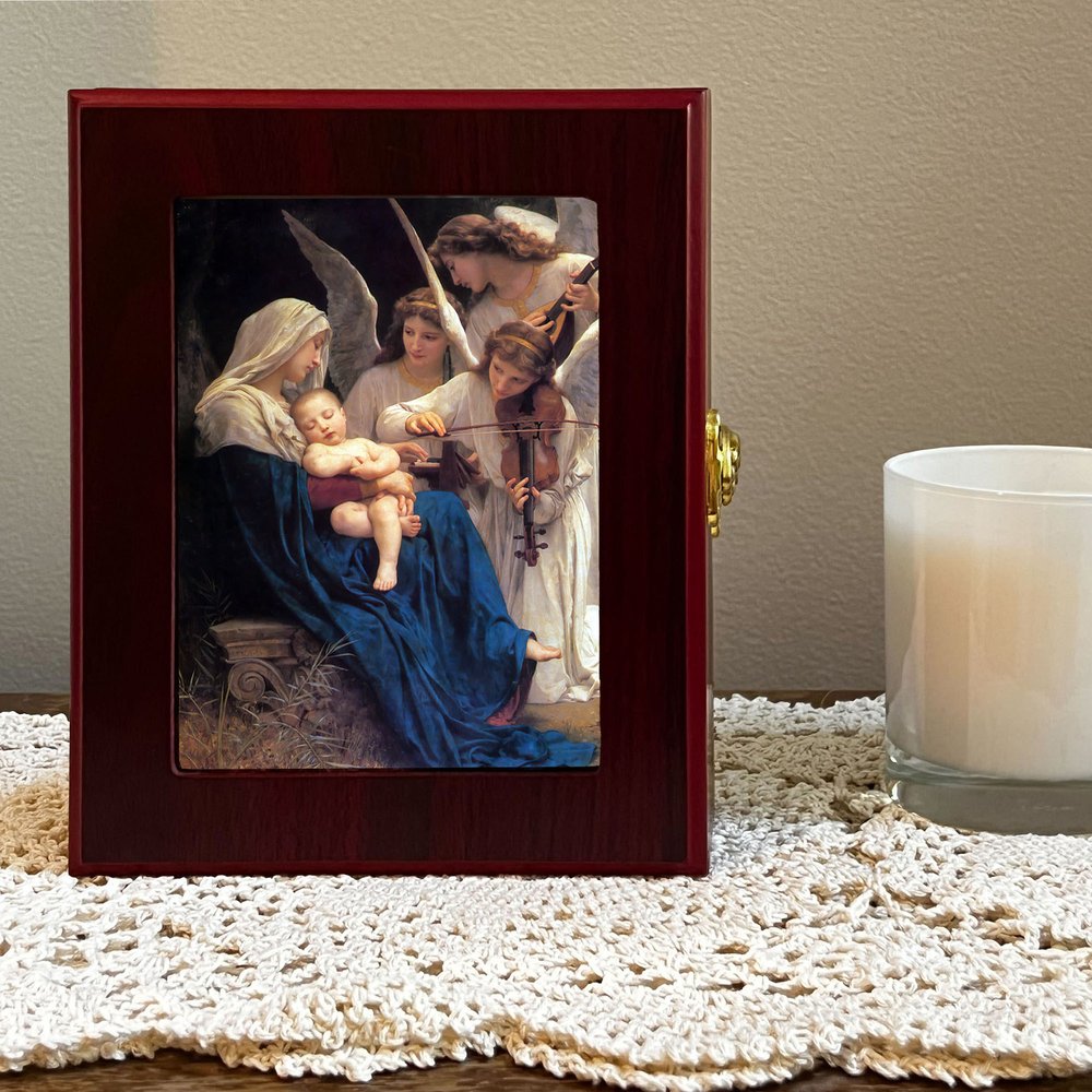Song of Angels Ornate Hanging Cherry Box