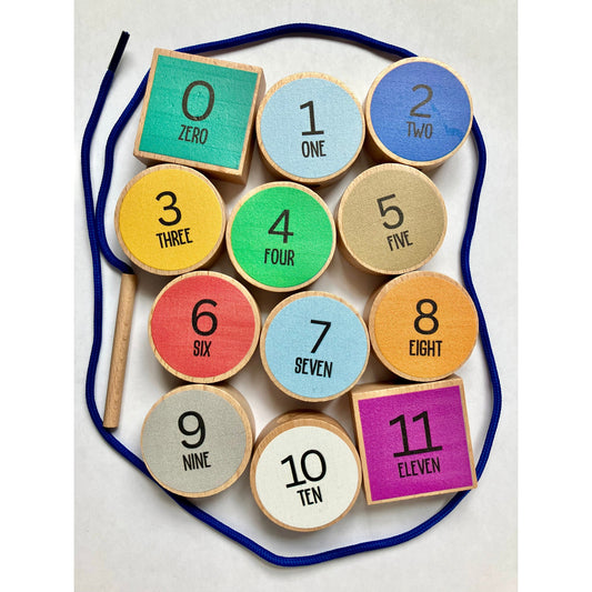 Children’s Wooden Rosary Bead Stringing Activity Kit