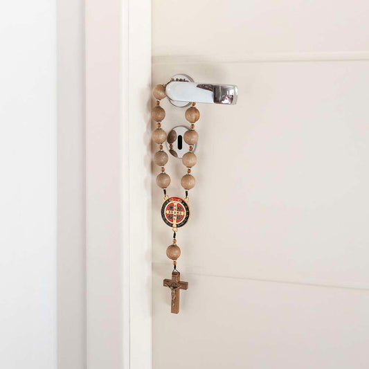 St. Benedict Decade Rosary Door Blessing