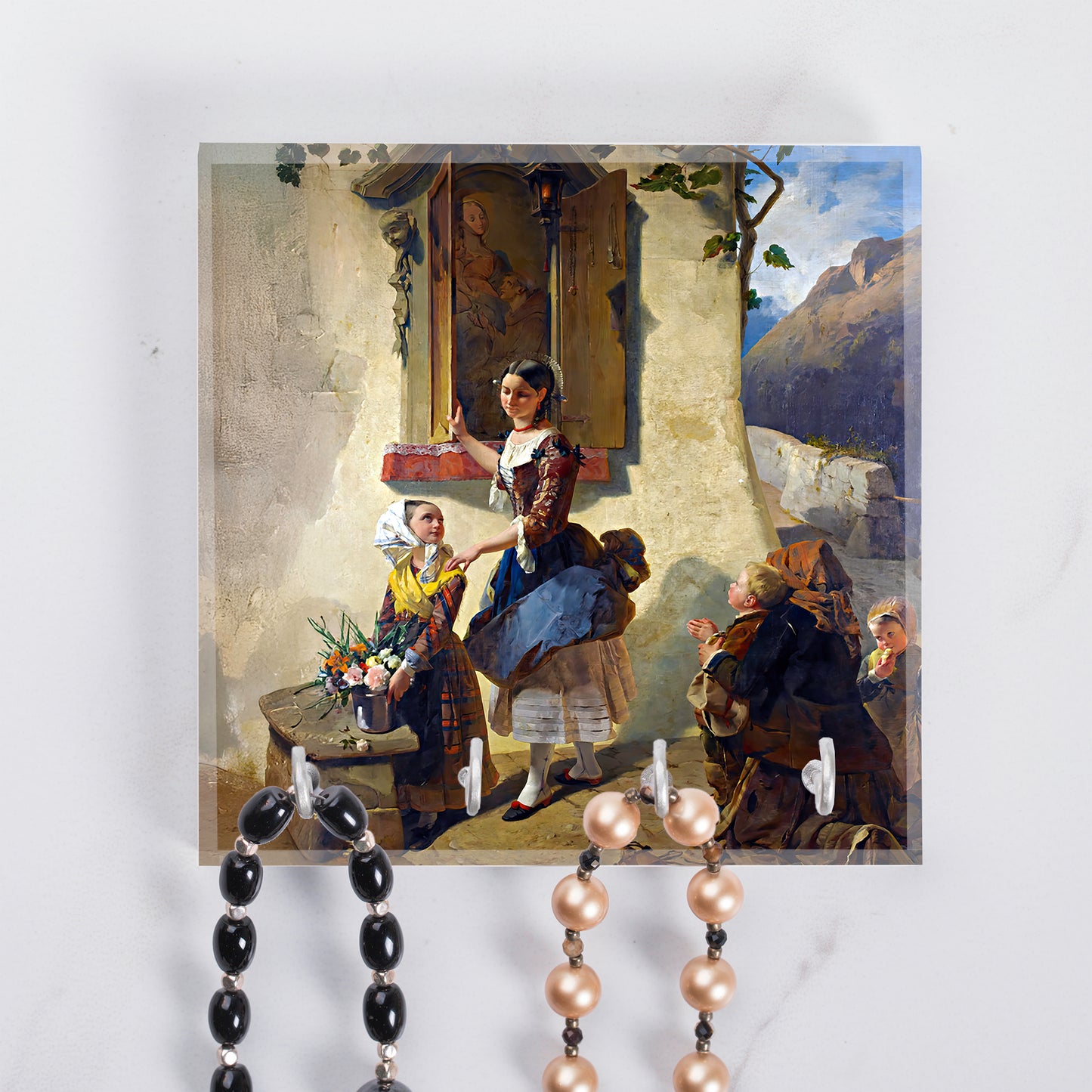 Devotion to An Image of the Virgin Rosary Rack