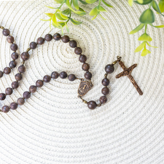 Bronzite St. Benedict Rosary