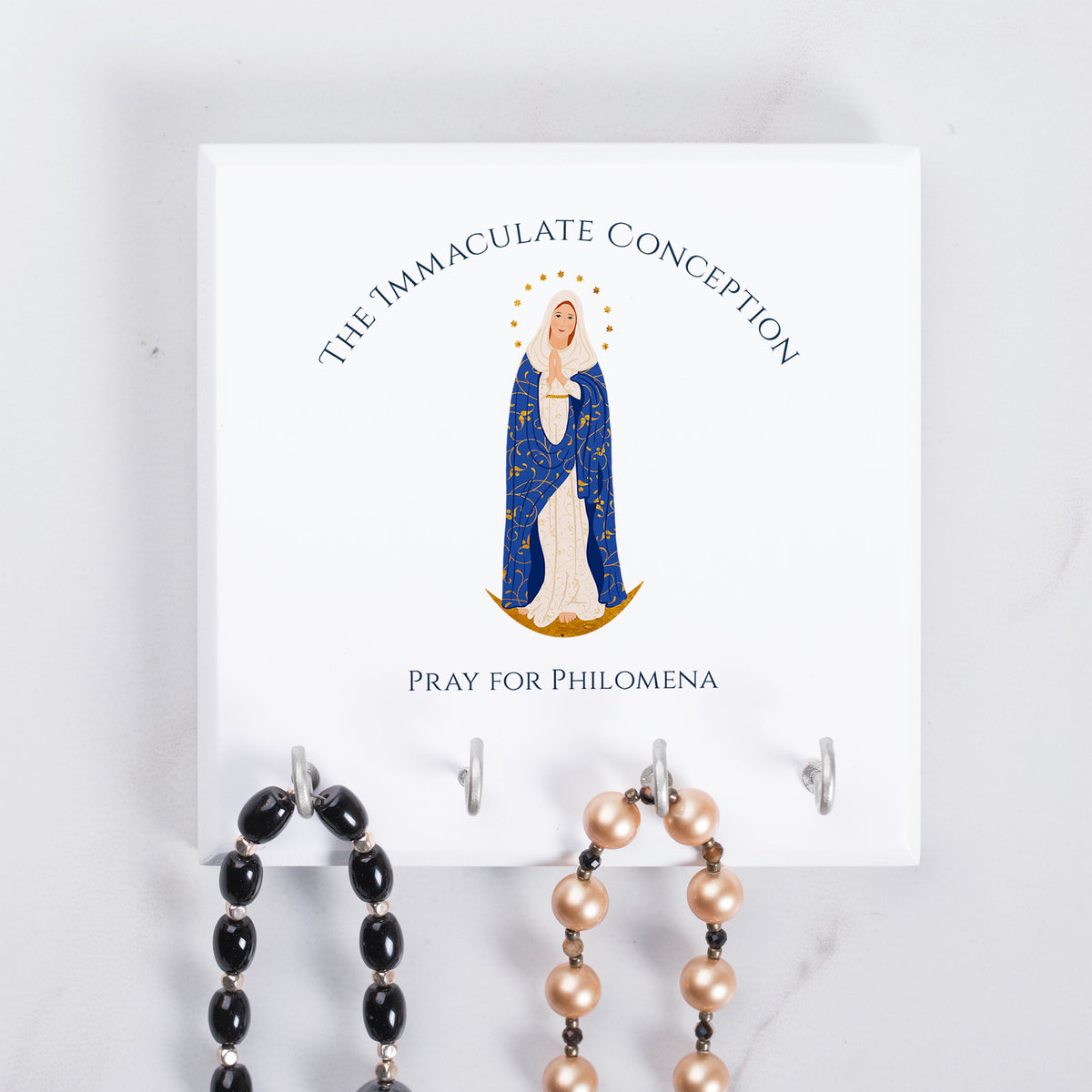 Rosary Rack Personalized Immaculate Conception Rosary Rack – Rosary.com