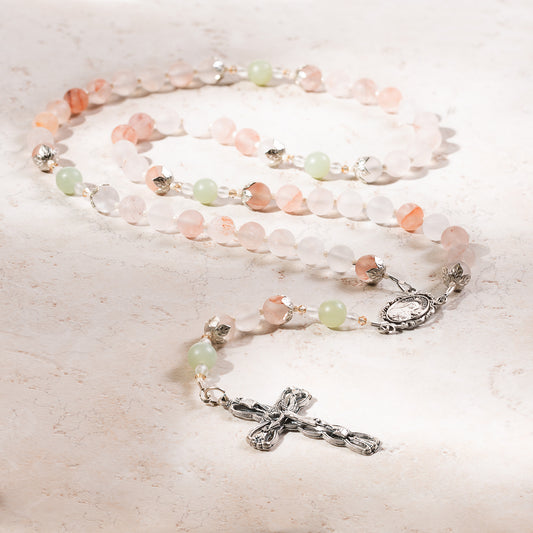 Heart of a Mother St. Therese Rosary