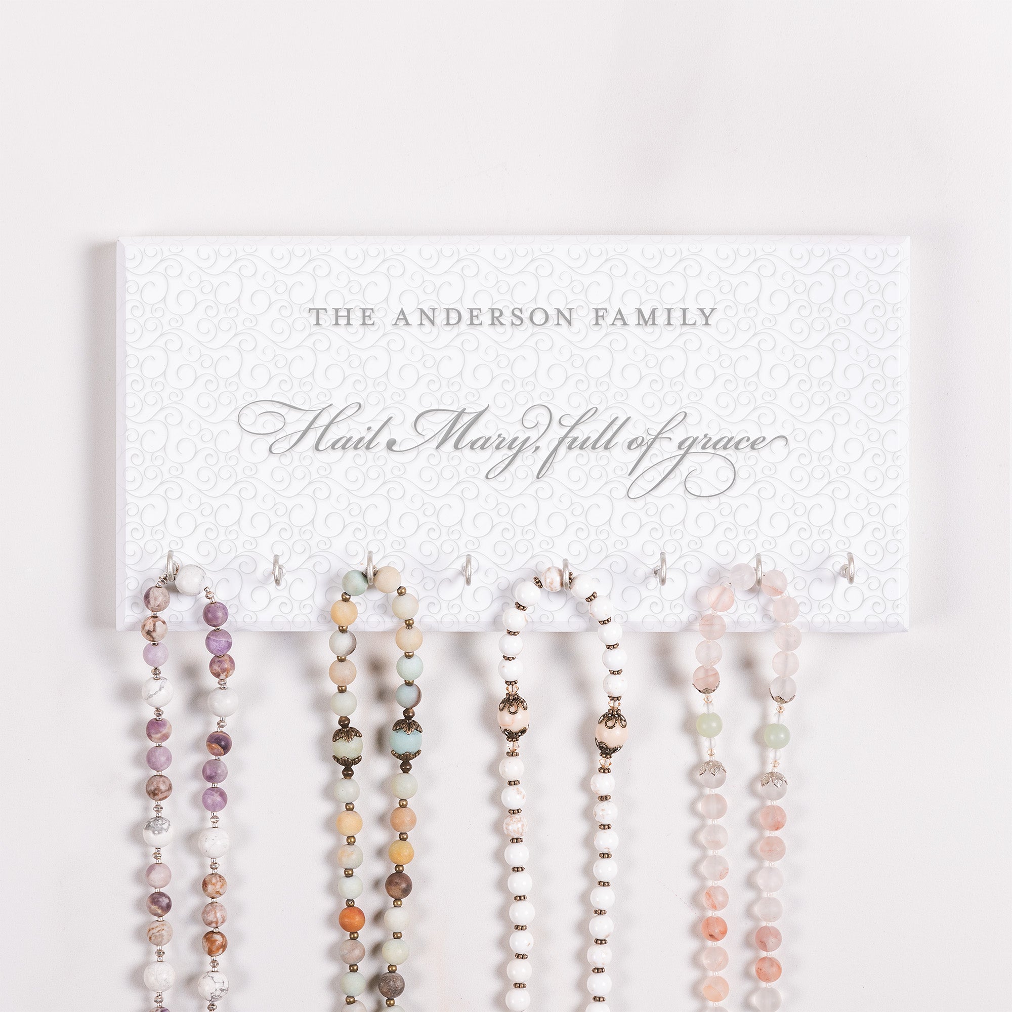 Rosary Rack Personalized Full of Grace Rosary Rack – Rosary.com