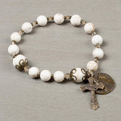 Promises of Fatima Heirloom Rosary Bracelet