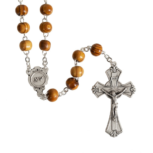 Olive Wood Stations of the Cross Rosary