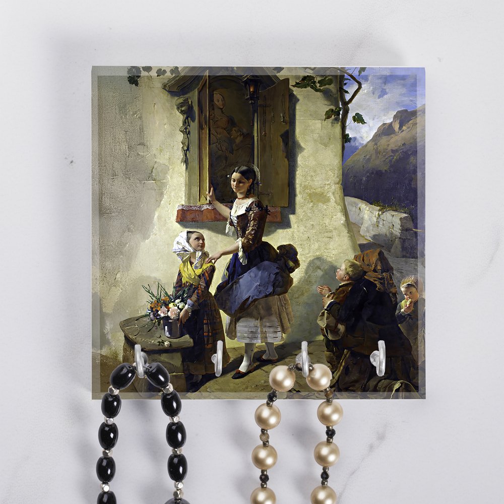 Devotion to An Image of the Virgin Rosary Rack