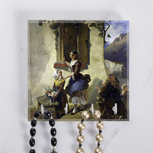 Devotion to An Image of the Virgin Rosary Rack