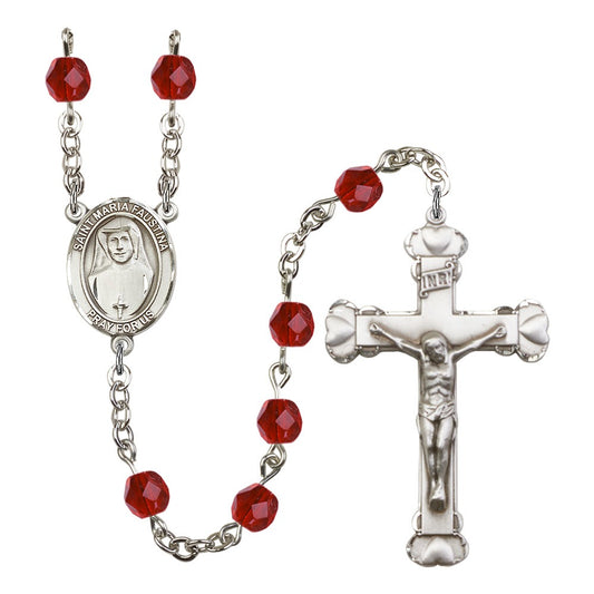 St. Maria Faustina Red July Rosary