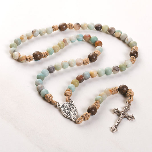 St. Isidore & Maria Paracord Rosary