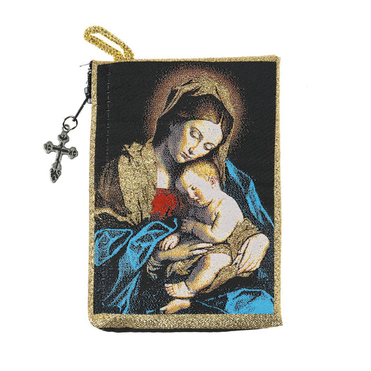 Sassoferrato Madonna & Child Rosary Pouch