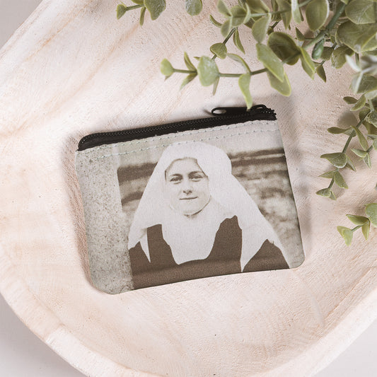 Personalized St. Therese Rosary Pouch