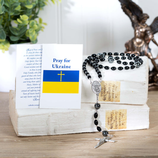 Limited Edition Pray for Ukraine Rosary