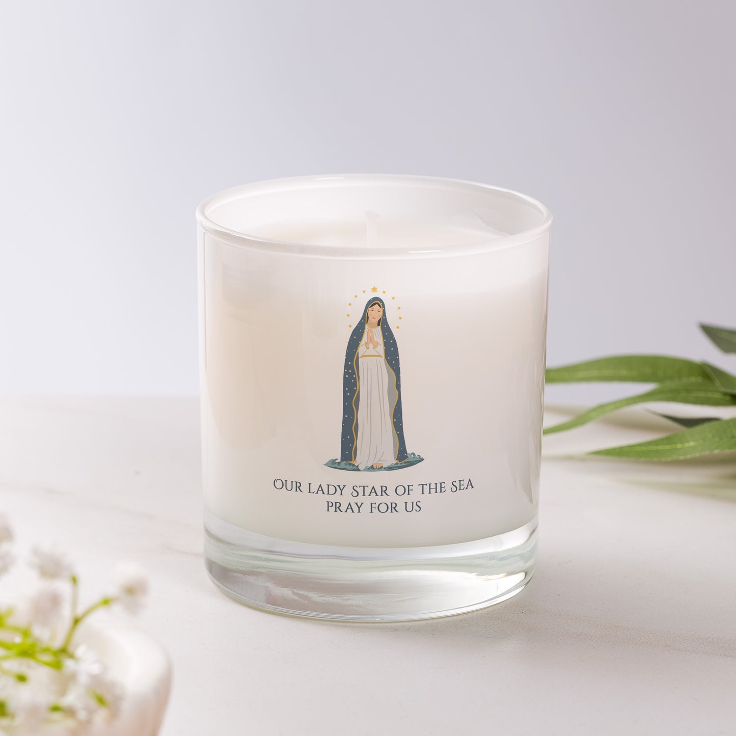 Our Lady Star of the Sea Candle