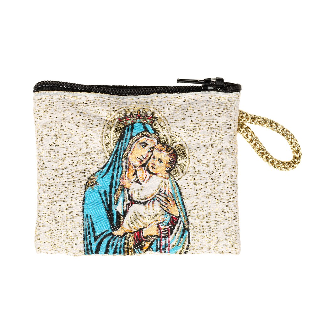 Scapular Rosary Pouch