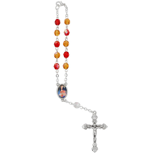 Sacred Heart Auto Rosary