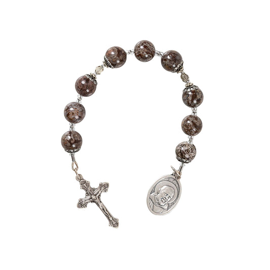 Jasper Chaplet of St. Padre Pio