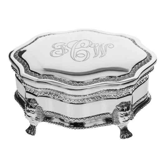 Personalized Victorian Rosary Box