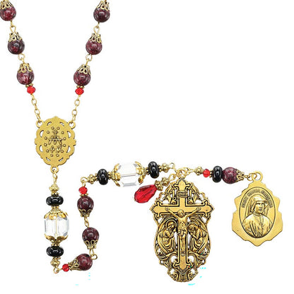 Divine Mercy Vintage Style Rosary