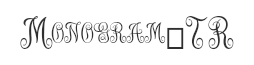 Preview of the font Monogram tr